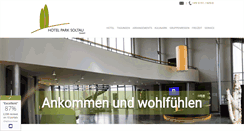 Desktop Screenshot of hotel-park-soltau.de